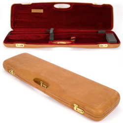 Leather Two Barrel Combo Case 34"
