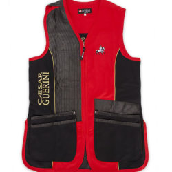 Red & Black Italian Shooting Vest