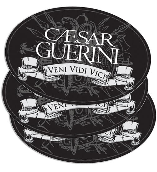 Veni Vidi Vici Classic Round Sticker