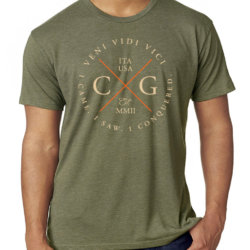 CG X-Mark Triblend T-shirt (Military Green)
