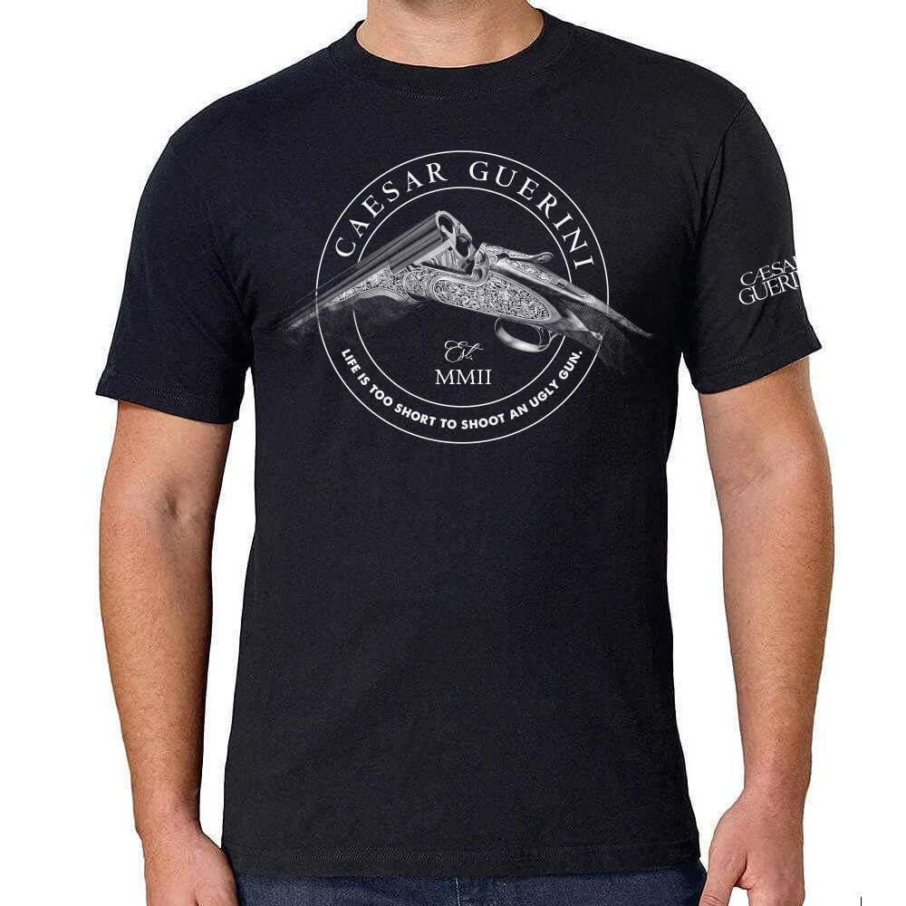 CG Life Is Too Short T-Shirt (Black) Caesar Guerini USA