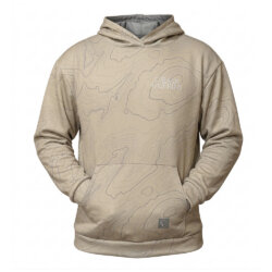 CG Topographical Performance Hoodie (Tan)